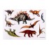 Игровой набор с наклейками "Эра динозавров"