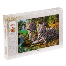 Пазлы "Сколько тигров" 2000 элементов StepPuzzle