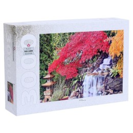 Пазл "Водопад в японском саду" 3000 элементов