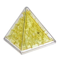Пирамида лабиринт, жёлтый