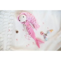 Набор для вязания Амигуруми Мягкая игрушка "Девочка Русалочка"
