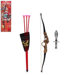 Набор оружия рыцаря "Турнир", 6 предметов (лук, стрелы, кинжал)