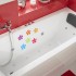 Мини-коврики для ванны "Цветочек" 6 шт