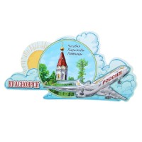 Магнит с самолетом Красноярск, Часовня Параскевы Пятницы