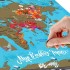 Карта мира со скретч-слоем "Мир в твоих руках"