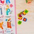 Игра-бродилка и плакат с алфавитом "Изучаем алфавит" для девочек